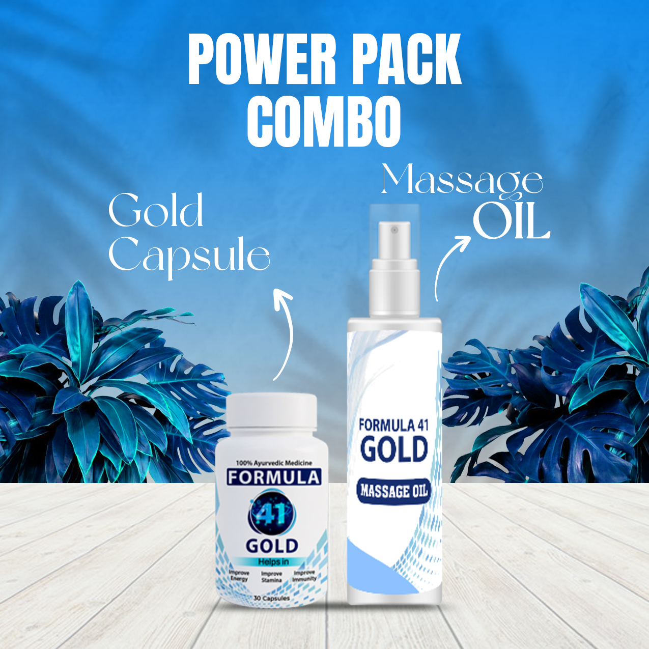 Massage Oil and Capsules