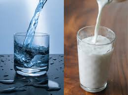Milk or Water