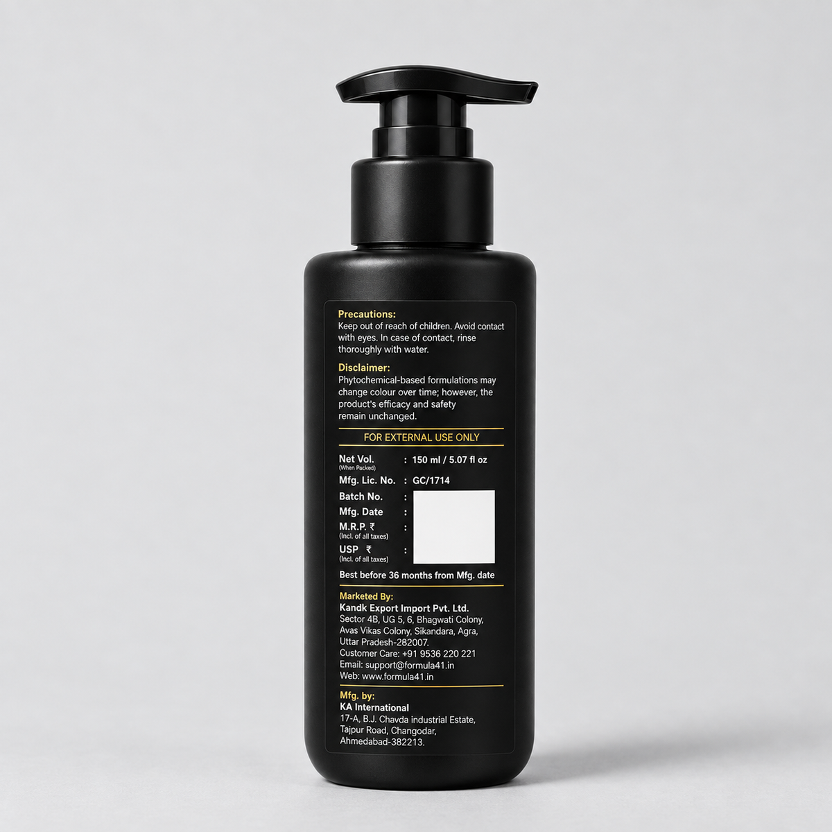 Formula 41 Hair Shampoo
