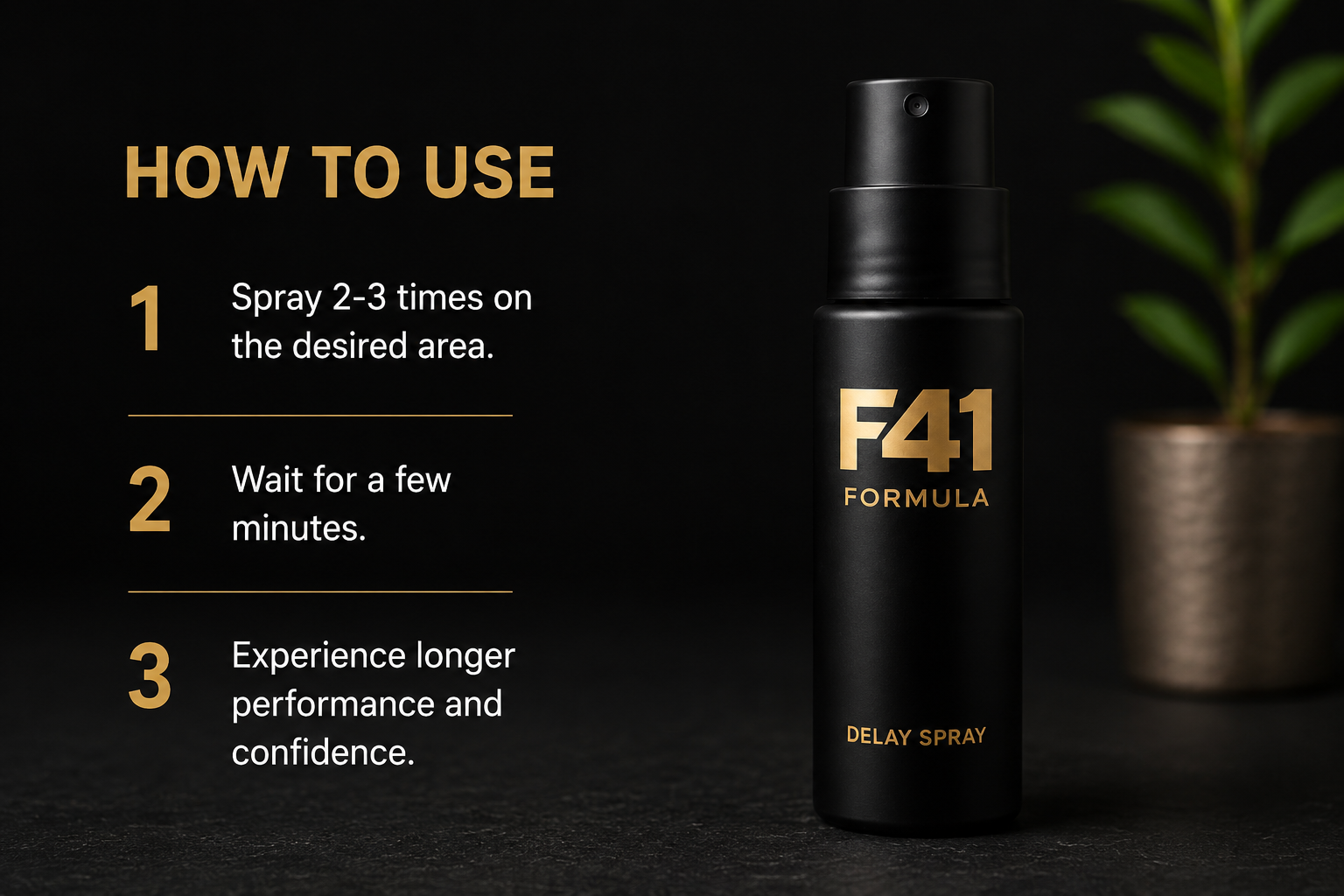 Formula 41 Men’s Delay Spray
