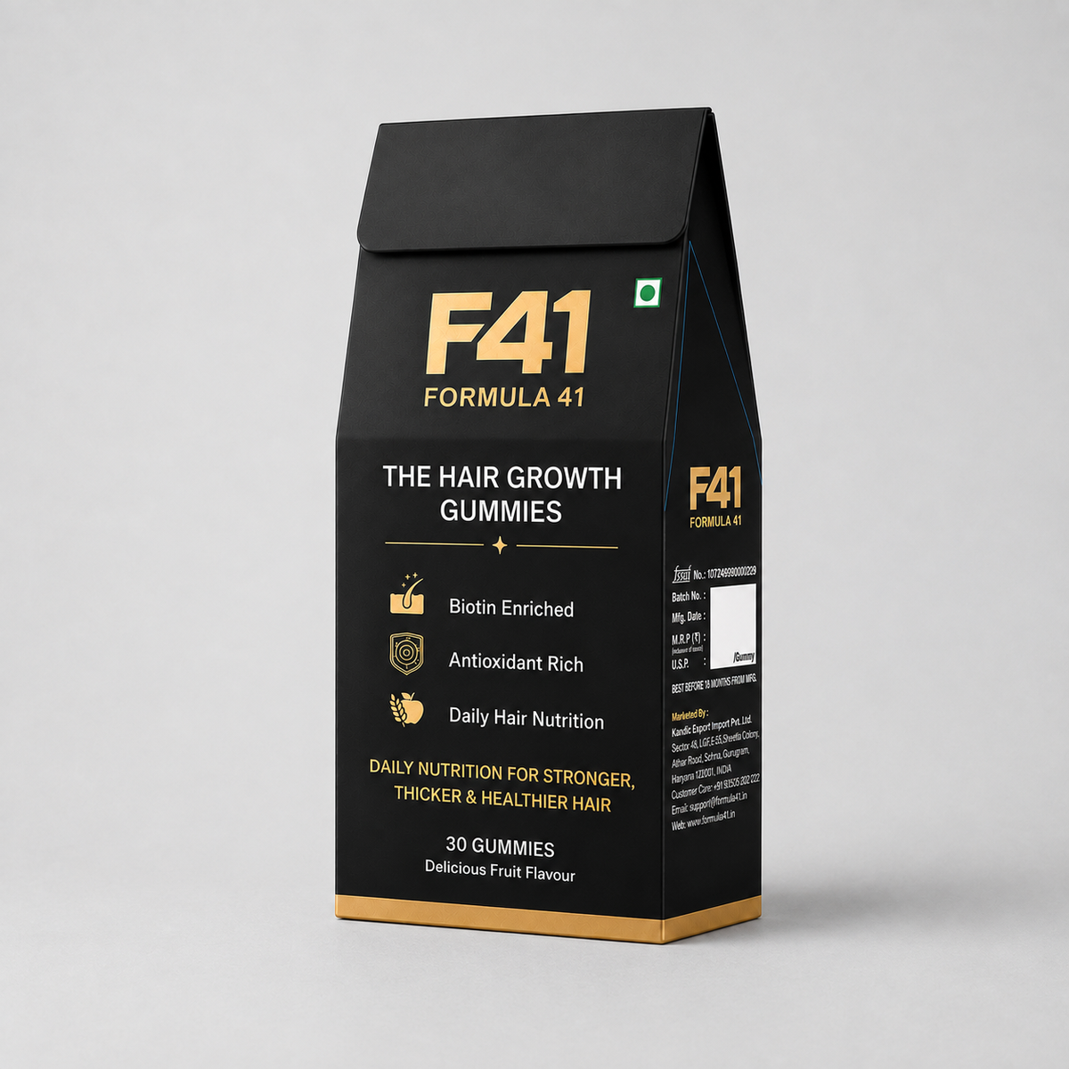 Formula 41 Hair Growth Gummies pack